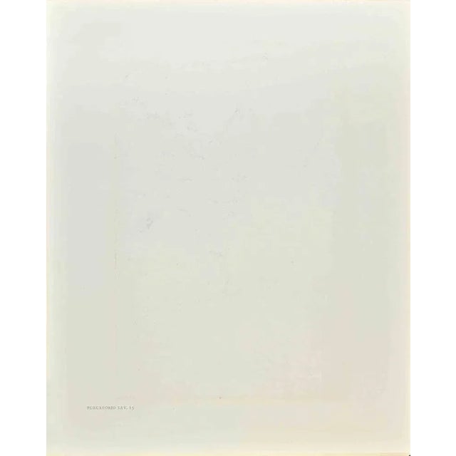 The Angel of Mercy - from the Series "The Divine Comedy" is a woodcut print realized in 1963 for a series illustrating the...