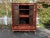 Mid 19th Century Chinese Red Lacquered Ming Style Wedding Cabinet For Sale - Image 4 of 13
