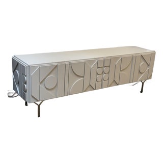 West Elm Pictograph Media Console, Carbon For Sale