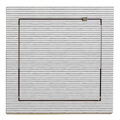 40×40-1 Fläpps Shelf with Watercolor Stripes by Kind of Style for Ambivalenz For Sale