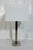 Modern Marian Jamieson "Cube" Table Lamp Polished Nickel Modernist Design For Sale - Image 3 of 17