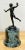 Late 19th Century Diminutive Grand Tour Bronze 'Balancing Faun' on Marble Pedestal - A Pair For Sale - Image 12 of 13
