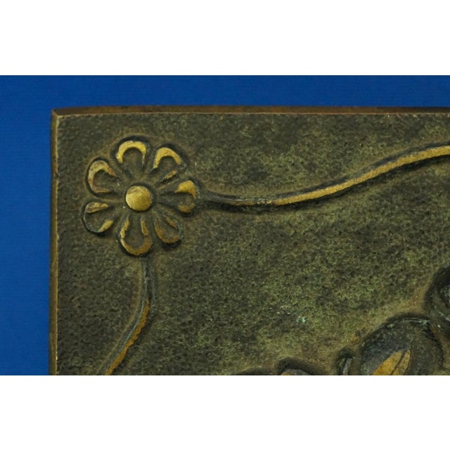 Vintage Danish Bronze Cigarette Box by Aedel Malm, 1920s For Sale - Image 16 of 18