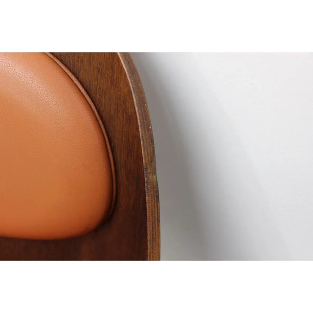 Mid Century Modern Bent Plywood and Vinyl Dining Chairs For Sale - Image 12 of 13