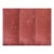 Red Butterfly Chinoiserie Mural | 3-Panel Hand-Painted Wallpaper For Sale