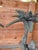 Black Pair of Vintage Maitland-Smith Style Bronze Monkey Palm Tree Candlesticks For Sale - Image 8 of 12