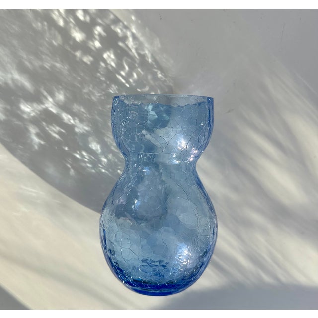 Glass Murano Barbini Glass Vase Hand Blown Italy 1960s Mid Century Modern For Sale - Image 7 of 7