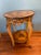 Vintage Italian Marquetry Two-Tier Side Table With Drawer & Bronze Mounts For Sale - Image 13 of 14