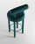 Collector Moca Bar Chair in Boucle Ocean Blue by Studio Rig For Sale - Image 4 of 5