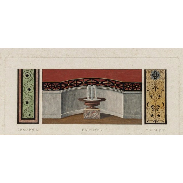 Unknown - Decorative Frieze - Original Etching on Paper - 1850s For Sale - Image 3 of 3