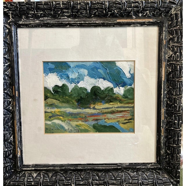 Alvaro Baragli, IL Campo, Oil Painting on Canvas For Sale - Image 7 of 13