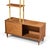 Mid Century Walnut and Brass Wall Unit Room Divider For Sale - Image 10 of 10