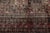 Textile Antique Caucasian Geometric Area Rug – Hand-Knotted Low-Pile Wool Accent Rug With Distressed Patina For Sale - Image 7 of 8