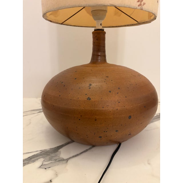 Sandstone Lamp by Pierre Digan, 1960s For Sale - Image 9 of 10