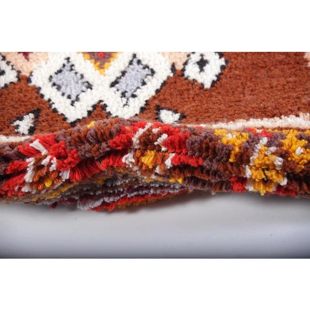 Mid-Century Modern Mid-Century Czechoslovakian Wool Runner Rug, 1960s For Sale - Image 3 of 8