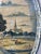 Blue Monochrome Delftware Plaque, 18th Century For Sale - Image 5 of 17