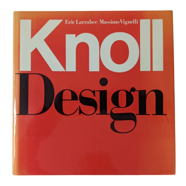 Vintage Knoll Furniture Design Large Coffee Table Book 1st Edition Made in Italy Comes with Dust cover Book Laying Flat...