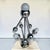 Metal 1960’s Atomic Space Age Era Atomium Chrome Table Lamp For Sale - Image 7 of 9