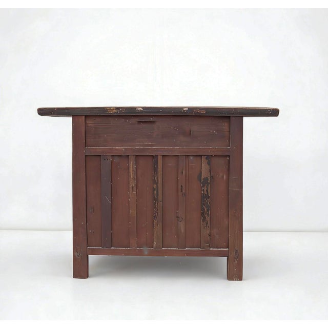 Double Top Drawer Carved Cabinet or Sideboard For Sale - Image 12 of 12