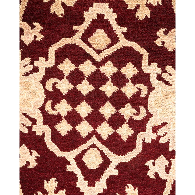 Traditional Eclectic, One-of-a-Kind Hand-Knotted Area Rug - Red, 3' 3" x 5' 1" For Sale - Image 3 of 8
