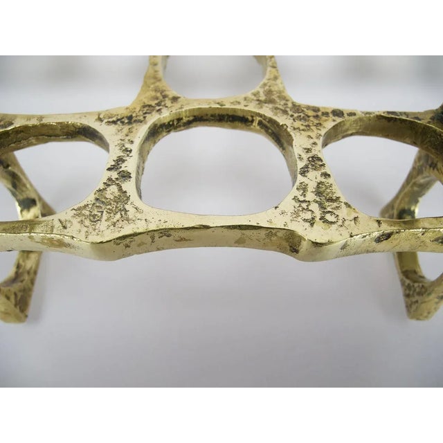 Brass & Bronze Candleholder, 1960s For Sale - Image 17 of 18