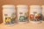 Piero Fornasetti Opaque White Glass Jars and Covers made for Fiat - Set of 6 For Sale - Image 12 of 13