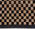 Tibetan Black and Tan Checkered Rug, 3' 5" X 2' 8" For Sale - Image 4 of 6