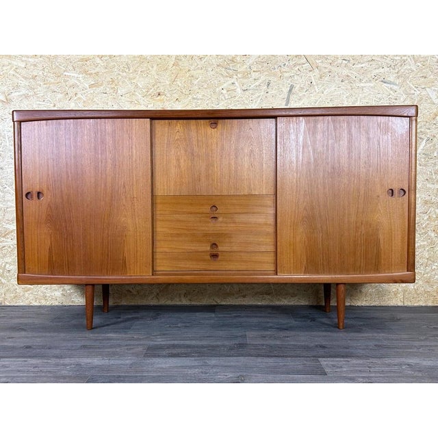 Wood Danish Modern Teak Sideboard by H.W. Klein for Bramin, 1960s For Sale - Image 7 of 18