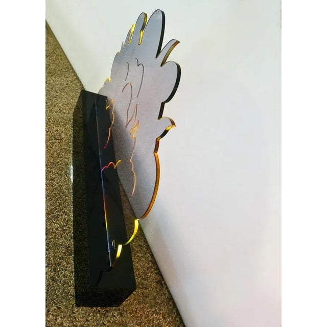 2000 - 2009 Siepe Acrylic Glass Illuminated Prototype Sculpture by Gino Marotta for Studio Superego, 2000s For Sale - Image 5 of 9