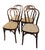 Bentwood Bistro Chairs with Cane Seats attributed to Michael Thonet for Thonet, 1950s, Set of 4 For Sale - Image 9 of 9