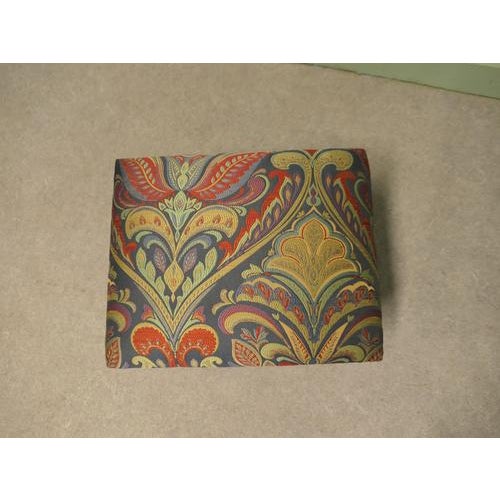 Textile Anglo Indian Profusely Carved Sewing Box For Sale - Image 7 of 9