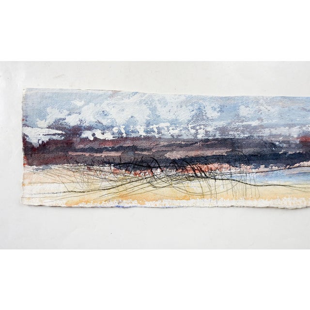 Contemporary George Turner Abstract Evening Landscape Painting For Sale - Image 3 of 3
