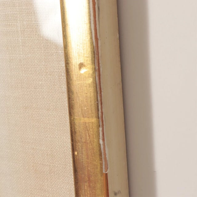 Blue Ivo Grbic's "Skoljka" (Shell) Artists Proof Gilt Framed For Sale - Image 8 of 10