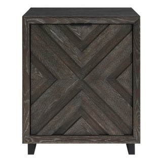 Barrett Dark Charcoal Oak Cabinet For Sale