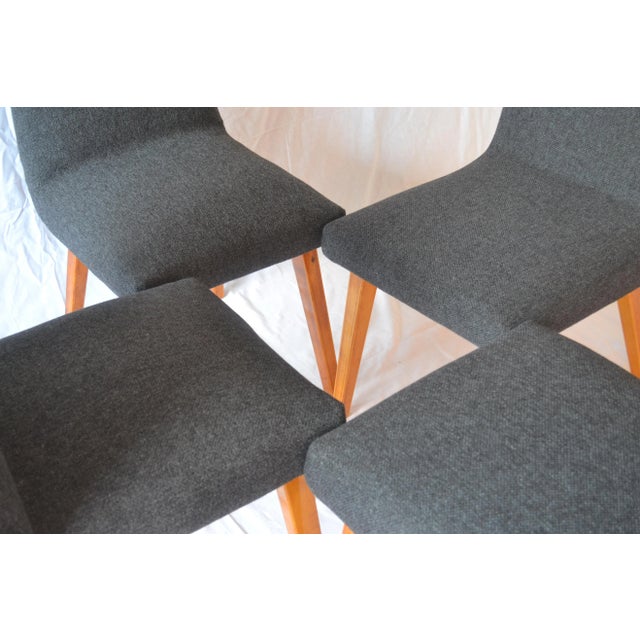 1960s 1326 Dining Chairs by Lejkowski & Lesniewski for Krakowskie Fabryki Mebli, 1962, Set of 4 For Sale - Image 5 of 8