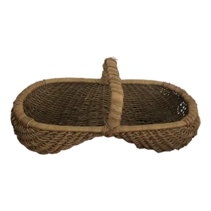 Natural Wicker Buttocks Basket