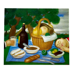 Fernando Botero 32 the Picnic 1983
