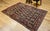 Antique Persian Kurdish Rug, Hand-Knotted Wool, All-Over Paisley Pattern, Navy & Brick-Red, 4x7 For Sale - Image 14 of 14