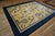 1900s Beige Ground Six Asymmetric Knots Chinoiserie Antique Chinese Peking Rug For Sale - Image 9 of 14