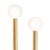 Not Yet Made - Made To Order Regina Andrew Happy Steel Floor Lamp, Natural Brass For Sale - Image 5 of 7
