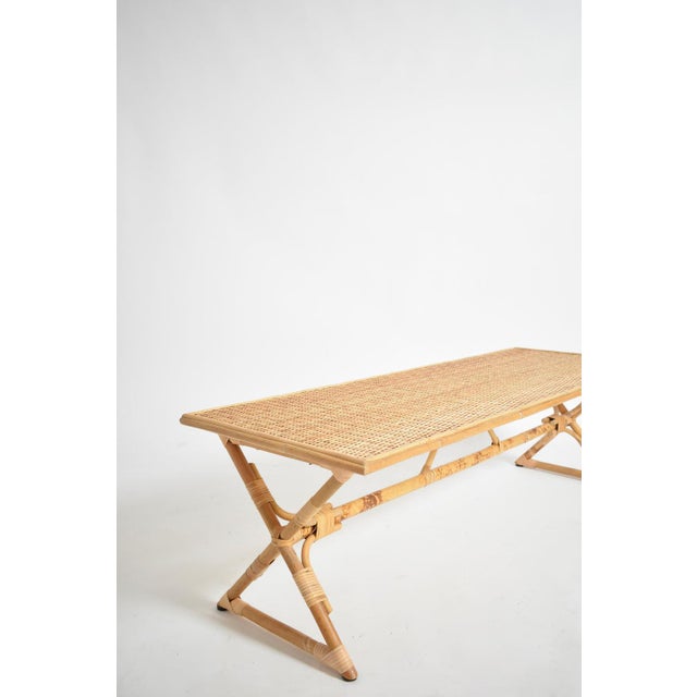 2000 - 2009 Arrabida Rattan Coffee Table by Barracuda Interiors For Sale - Image 5 of 6