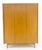 Tangerine Fine Danish Mid Century Modern 3 Bay Armoire Wardrobe Cabinet Dresser MINT For Sale - Image 8 of 13