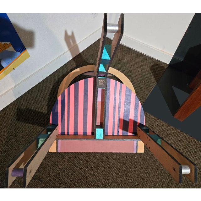 1990s Vívido Chair Sculpture by Rob Edley Welborn For Sale - Image 9 of 10