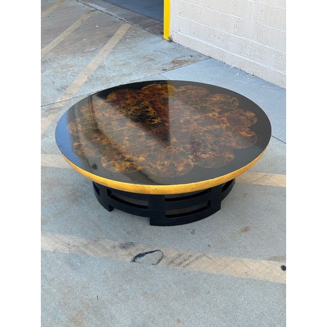 1950s Muller & Barringer for Kittinger Coffee Table With Lacquer Top, Circa 1950 For Sale - Image 5 of 10
