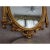 Rococo Late 20th Century Hand Carved Giltwood Mirror For Sale - Image 3 of 5