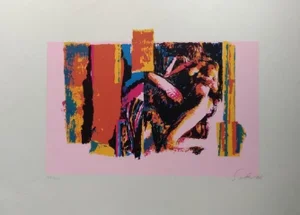 Nicola Simbari, Crazy Horse No.1, Screen Print, 1976