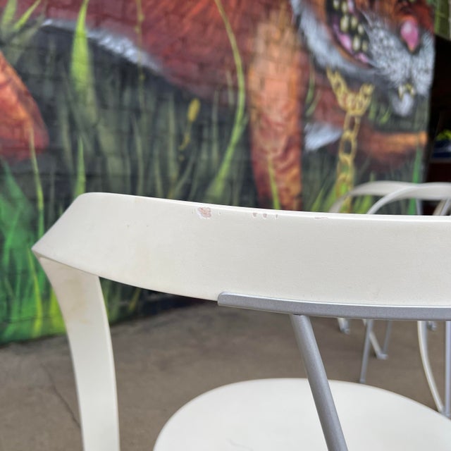 White Set of 6 Revers Dining Chairs by Andrea Branzi for Cassina For Sale - Image 8 of 12