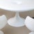 1970s Cognac Model Chairs & Santarelli Table from Asko, Set of 6 For Sale - Image 5 of 8
