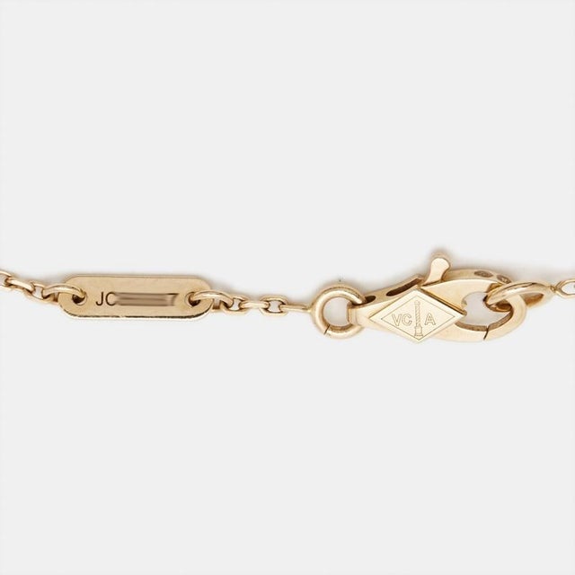 Van Cleef & Arpels Frivole Ruby 18K Rose Gold Bracelet | Chairish