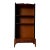 Hollywood Regency Baker - Style Two Shelf - One Drawer Bookcase For Sale